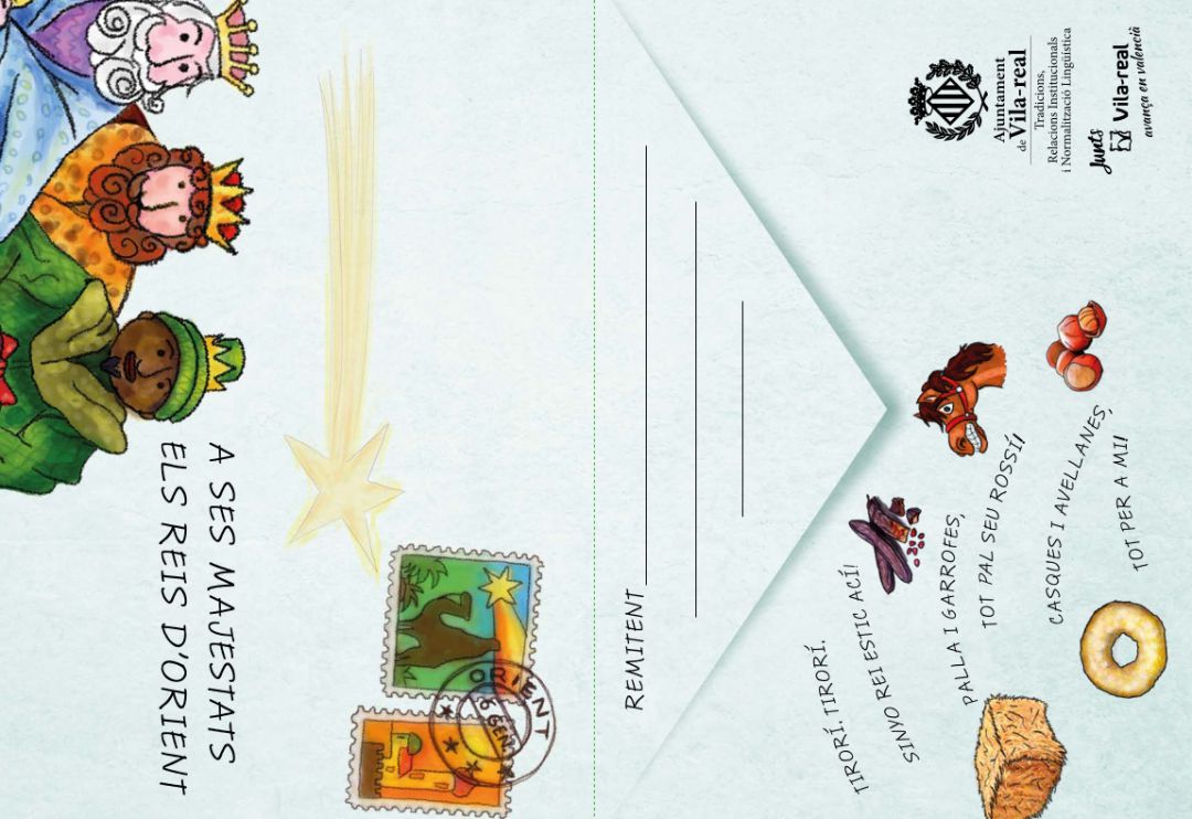 Carta a los Reyes Magos en formato adecuado - Carta Creativa