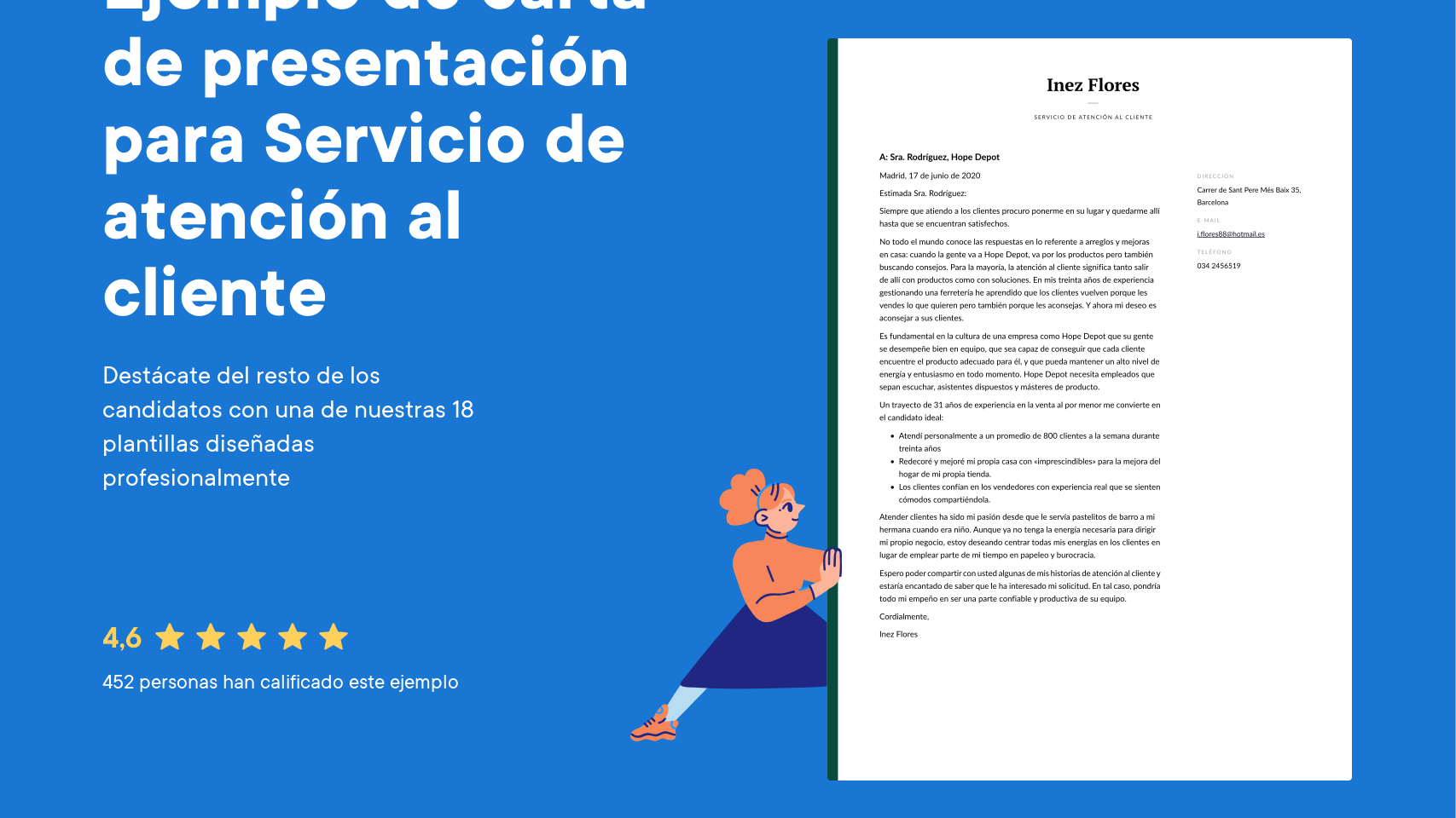 Carta de presentación de servicios - Carta Creativa