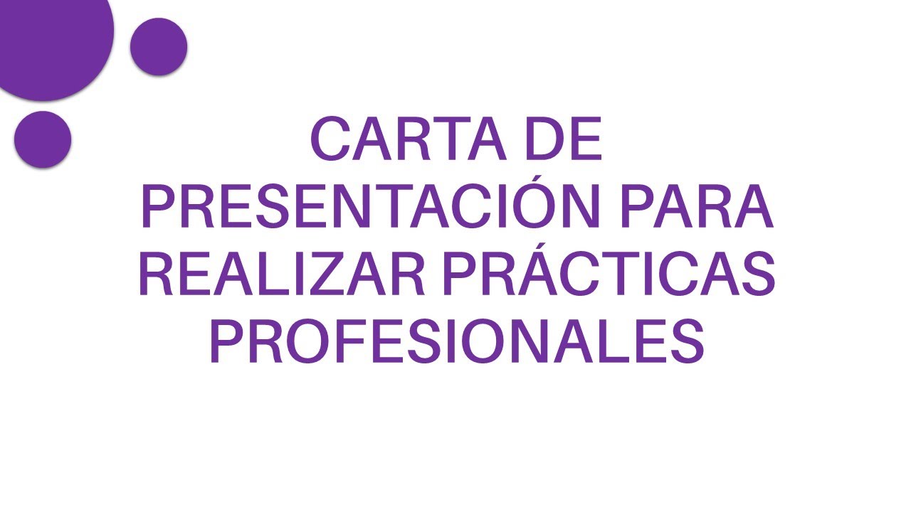 Carta De Solicitud Para Practicas Profesionales
