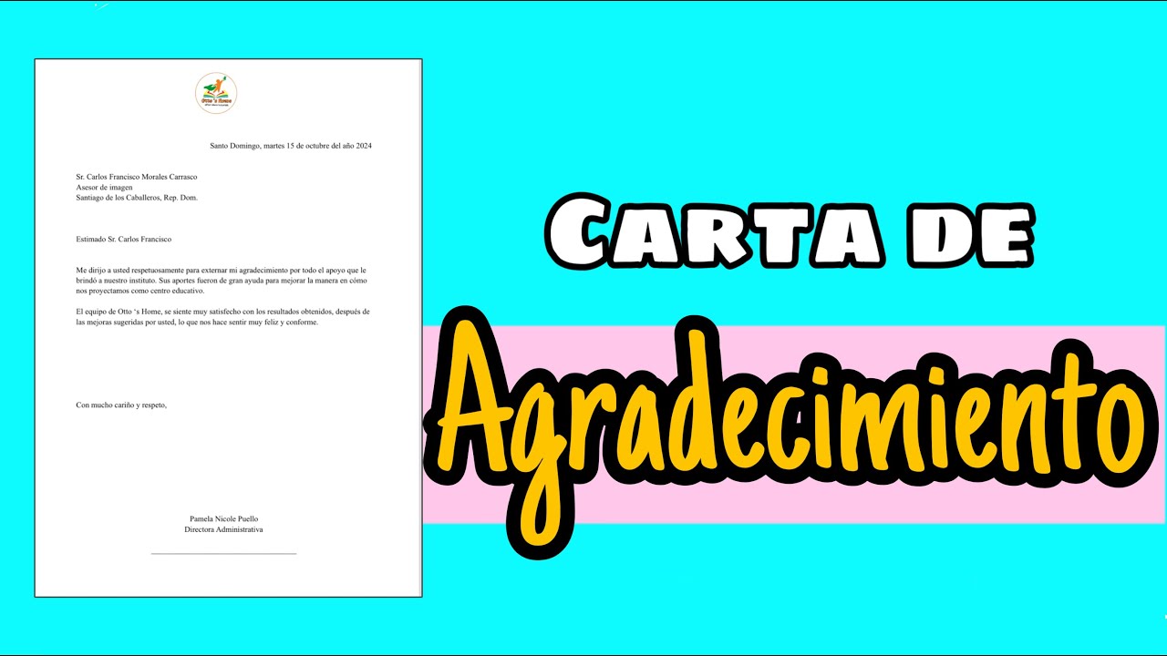 Cómo escribir una carta de agradecimiento a un profesor - Carta Creativa