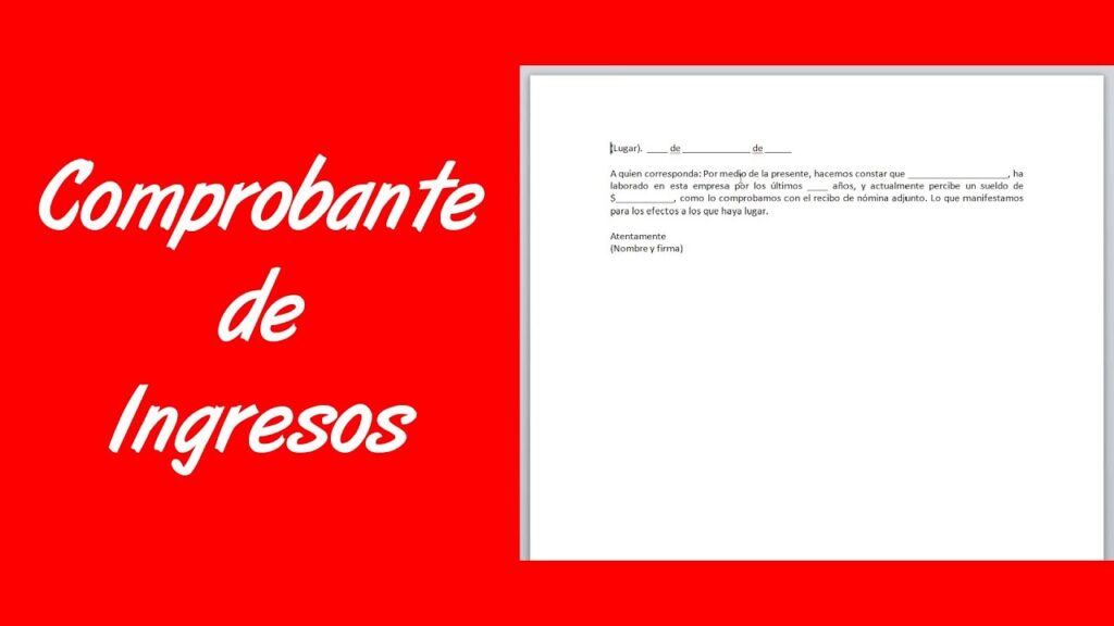 Cómo redactar una carta de ingresos - Carta Creativa